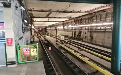 La estación de metro Flora cerrará casi un año por obras de modernización